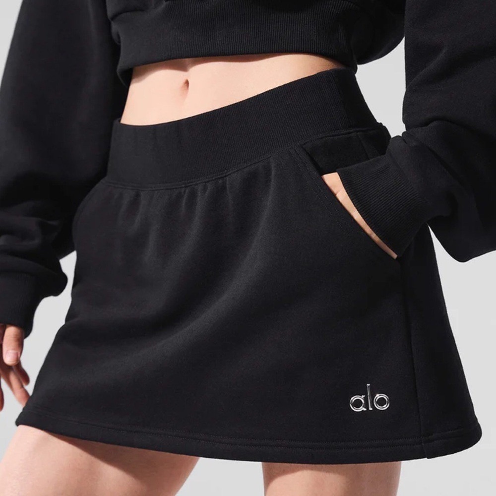 Alo Yoga Accolade Skirt Black S